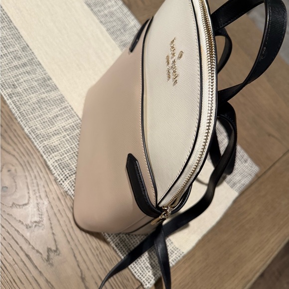 Kate Spade Beige and Black Backpack